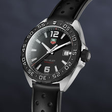 Load image into Gallery viewer, Tag Heuer Formula 1 Quartz Black Dial Black Rubber Strap Watch for Men - WAZ1110.FT8023