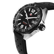 Load image into Gallery viewer, Tag Heuer Formula 1 Quartz Black Dial Black Rubber Strap Watch for Men - WAZ1110.FT8023