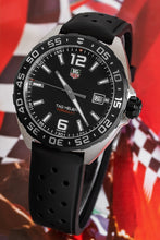 Load image into Gallery viewer, Tag Heuer Formula 1 Quartz Black Dial Black Rubber Strap Watch for Men - WAZ1110.FT8023