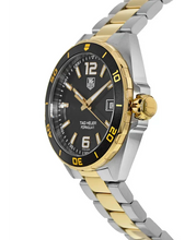 Load image into Gallery viewer, Tag Heuer Formula 1 Quartz Black Dial Two Tone Steel Strap Watch for Men - WAZ1121.BB0879