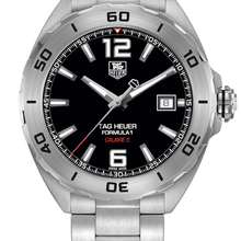 Load image into Gallery viewer, Tag Heuer Formula 1 Automatic Black Dial Silver Steel Strap Watch for Men - WAZ2113.BA0875