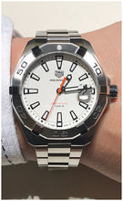 Load image into Gallery viewer, Tag Heuer Aquaracer White Dial Watch for Men - WBD1111.BA0928