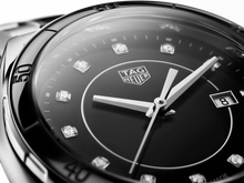 Load image into Gallery viewer, Tag Heuer Formula 1 Diamonds Black Dial Two Tone Steel Strap Watch for Women - WBJ141AB.BA0973