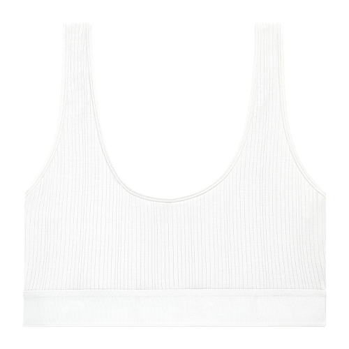 Whipped Bra Top in White