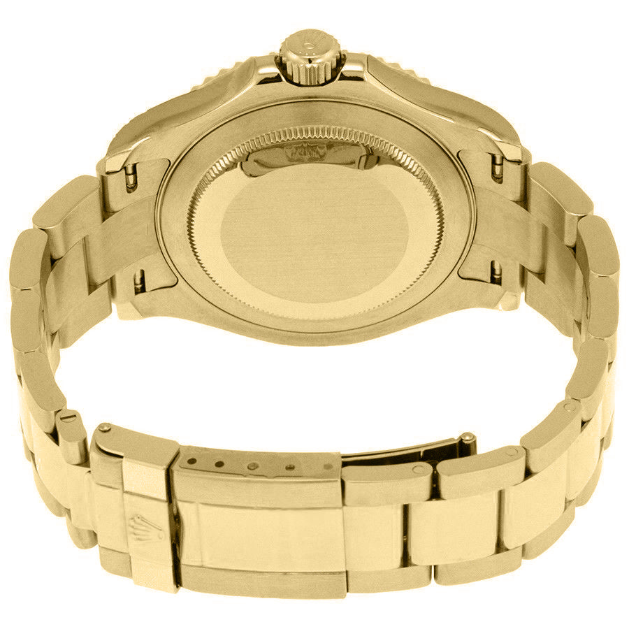Rolex Yacht-Master 35 Gold Watch 168628