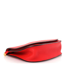 Load image into Gallery viewer, Taurillon Clemence Chevre Mysore Saut 25 Rouge De Coeur Rose Azalee Rouge Sellier