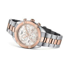 Load image into Gallery viewer, Tissot PR 100 Sport Chic Chronograph Diamonds Mother of Pearl Dial Two Tone Steel Strap Watch for Women - T101.917.22.116.00