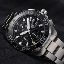 Load image into Gallery viewer, Tag Heuer Aquaracer Black Dial Watch for Men - CAY211A.BA0927