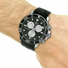 Load image into Gallery viewer, Tissot Seastar 1000 Chronograph Black Dial Black Rubber Strap Watch For Men - T120.417.17.051.00