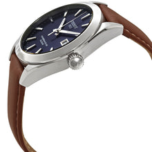 Load image into Gallery viewer, Tissot Gentlemen Powermatic 80 Silicium Blue Dial Brown Leather Strap Watch For Men - T127.407.16.041.00