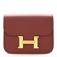Load image into Gallery viewer, Evercolor Constance Slim Wallet Rouge H