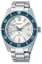 Load image into Gallery viewer, Seiko Prospex Diver 140th Anniversary Limited Edition White Dial Silver Steel Strap Watch For Men - SPB213J1