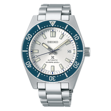 Load image into Gallery viewer, Seiko Prospex Diver 140th Anniversary Limited Edition White Dial Silver Steel Strap Watch For Men - SPB213J1