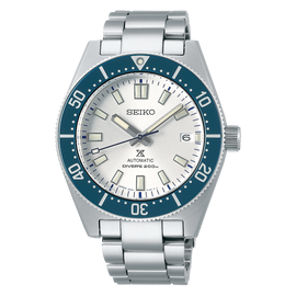 Seiko Prospex Diver 140th Anniversary Limited Edition White Dial Silver Steel Strap Watch For Men - SPB213J1