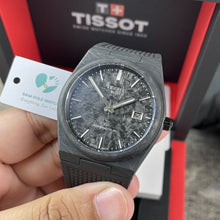 Load image into Gallery viewer, Tissot PRX Powermatic 80 Carbon Black Dial Black Rubber Strap Watch for Men - T137.907.97.201.00