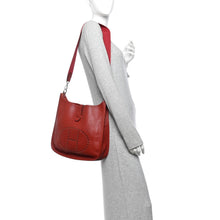 Load image into Gallery viewer, Buffle Skipper Evelyne GM Rouge H