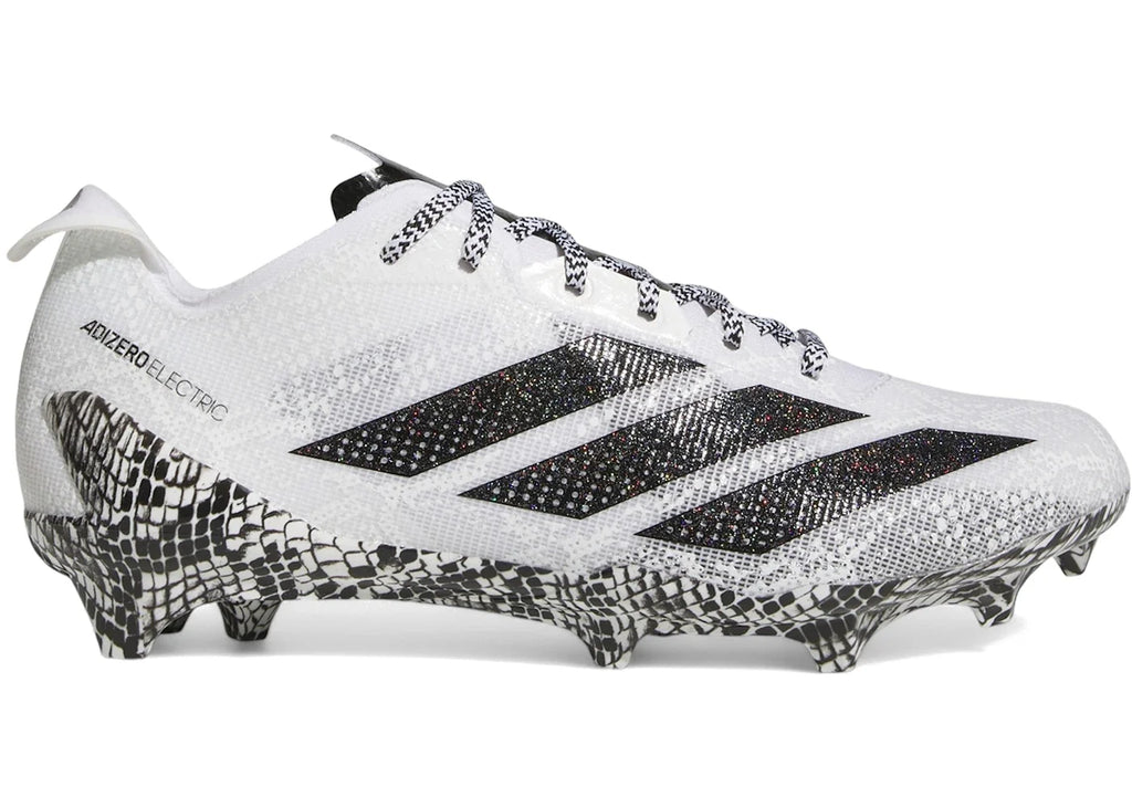 adidas Adizero Electric II 7v7 Cloud White Core Black Silver Metallic