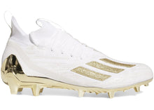 Load image into Gallery viewer, adidas Adizero Primeknit Cleats White Gold Metallic