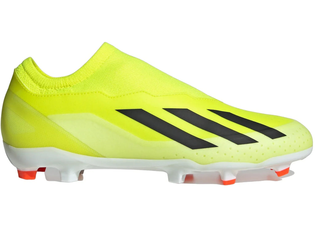 adidas Crazyfast League Laceless FG Team Solar Yellow Core Black Cloud White