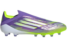 Load image into Gallery viewer, adidas F50 Elite Laceless AG Purple Rush Cloud White Lucid Lemon