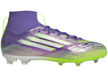 Load image into Gallery viewer, adidas F50 Elite Mid FG Purple Rush Cloud White Lucid Lemon (GS)