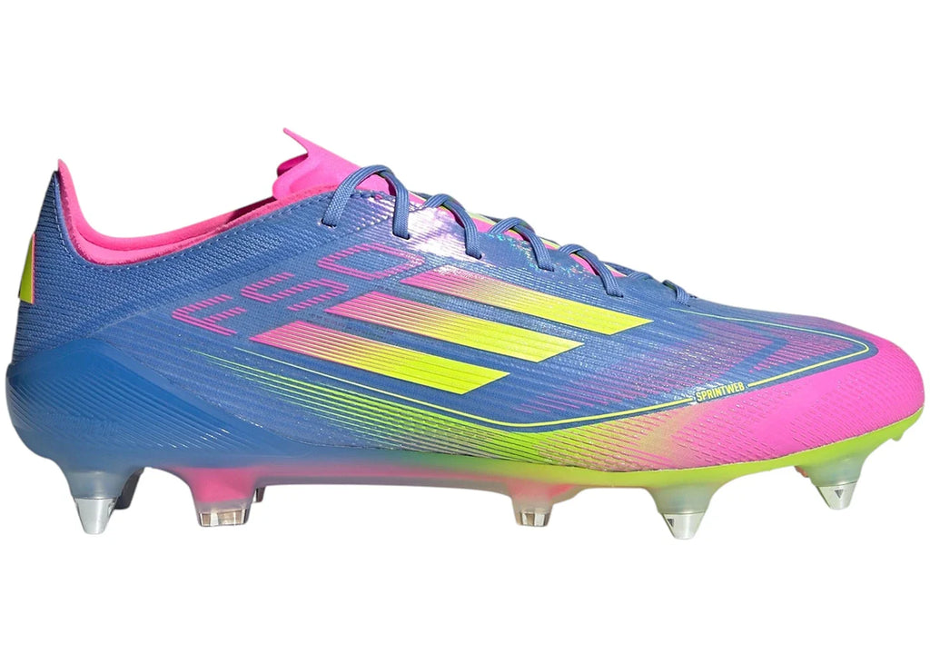 adidas F50 Elite SG Blue Fusion Lucid Lemon Lucid Pink