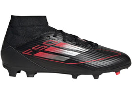 adidas F50 League FG/MG Core Black Iron Metallic Lucid Red (Kids)