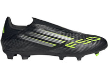 Load image into Gallery viewer, adidas F50 League Laceless FG/MG Electric Stealth Pack