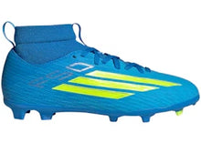 Load image into Gallery viewer, adidas F50 League Mid Cut FG/MG Ice Cold Precision Pack (GS)