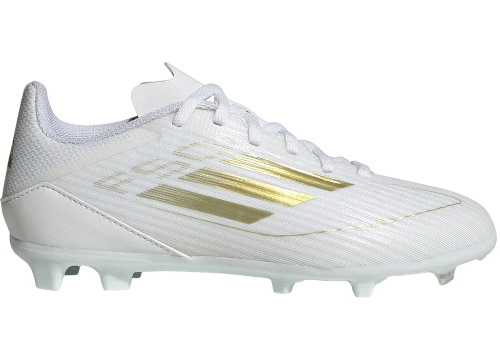adidas F50 League Multi-Ground Cloud White Gold Metallic (GS)