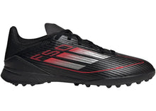 Load image into Gallery viewer, adidas F50 League Turf Core Black Iron Metallic Lucid Red (Kids)