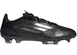 adidas F50 Pro FG Core Black Iron Metallic Gold Metallic