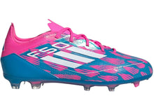 Load image into Gallery viewer, adidas F50 Pro FG Solar Blue Cloud White Solar Pink (GS)