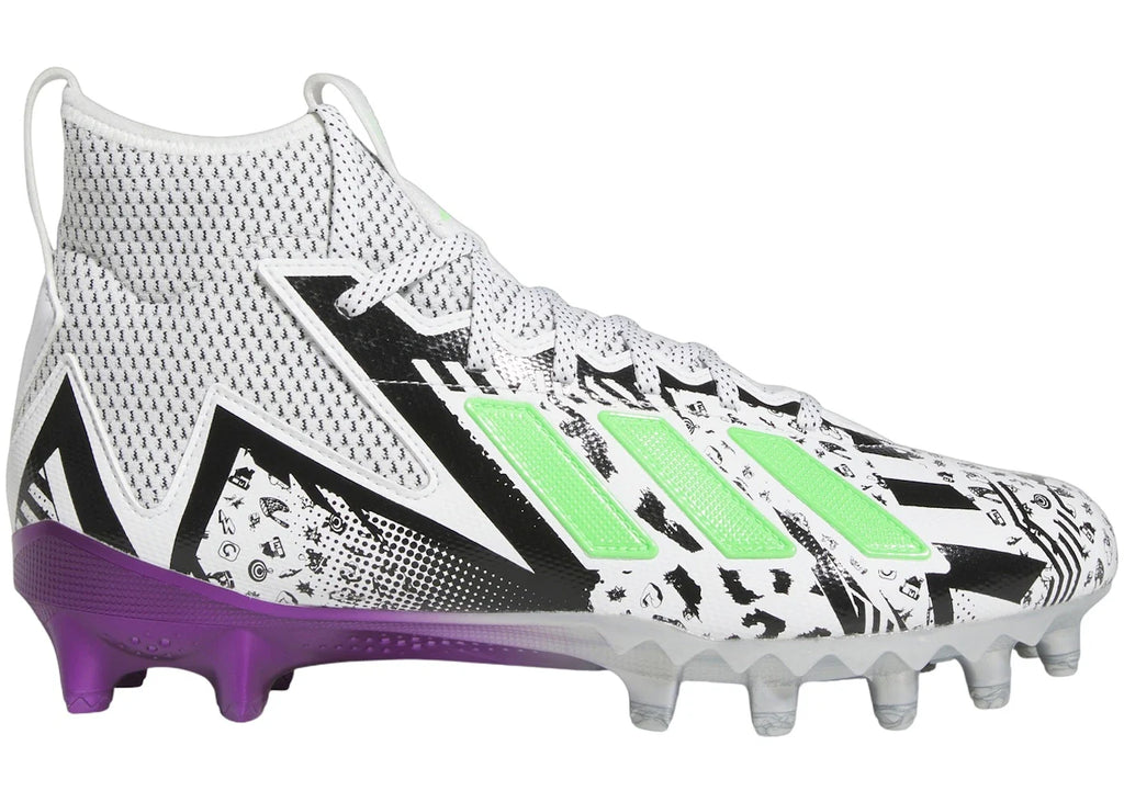 adidas Freak 23 Mismatch Cloud White Team Solar Green Core Black