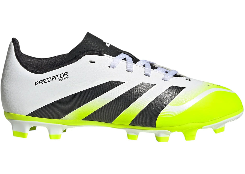 adidas Predator Club FG/MG Cloud White Core Black Lucid Lemon (GS)
