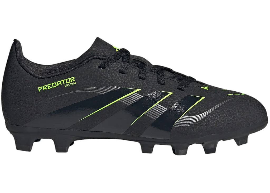 adidas Predator Club FG/MG Core Black Carbon Lucid Lemon (GS)