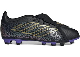 adidas Predator Club Fold Over Tongue FG/Multi Ground Kaka Core Black Gold Metallic (GS)
