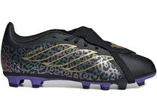Load image into Gallery viewer, adidas Predator Club Fold Over Tongue FG/Multi Ground Kaka Core Black Gold Metallic (GS)