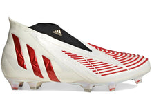 Load image into Gallery viewer, adidas Predator Edge+ FG Off White Vivid Red