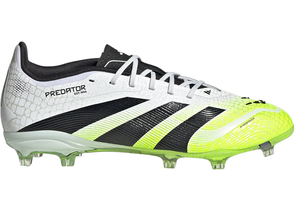 adidas Predator Elite FG Cloud White Core Black Lucid Lemon (GS)