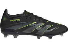 Load image into Gallery viewer, adidas Predator Elite FG Core Black Iron Metallic Lucid Lemon (GS)