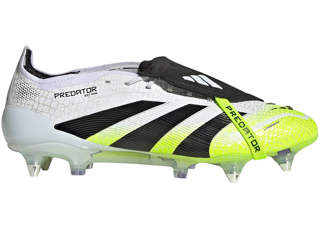 adidas Predator Elite Fold-Over Tongue SG Cloud White Core Black Lucid Lemon
