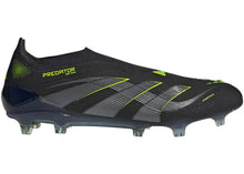 Load image into Gallery viewer, adidas Predator Elite Laceless FG Core Black Carbon Lucid Lemon