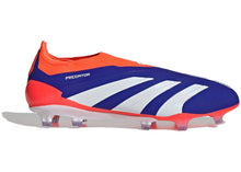 Load image into Gallery viewer, adidas Predator Elite Laceless FG Lucid Blue Cloud White Solar Red