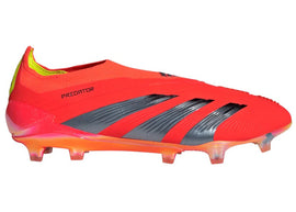 adidas Predator Elite Laceless FG Solar Red Core Black Team Solar Yellow