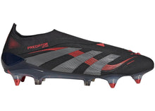 Load image into Gallery viewer, adidas Predator Elite Laceless SG Core Black Grey Four Lucid Red