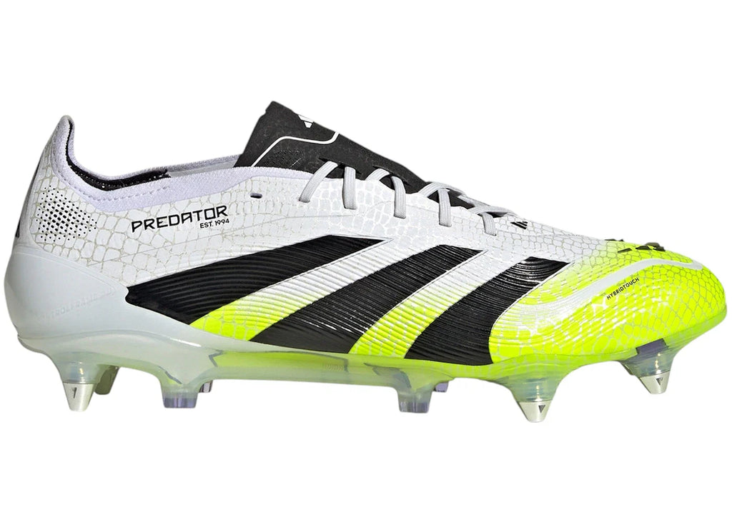 adidas Predator Elite SG Cloud White Core Black Lucid Lemon