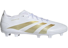 Load image into Gallery viewer, adidas Predator League FG Cloud White Gold Metallic Sandy Beige Met