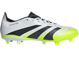 adidas Predator League FG/MG Cloud White Core Black Lucid Lemon