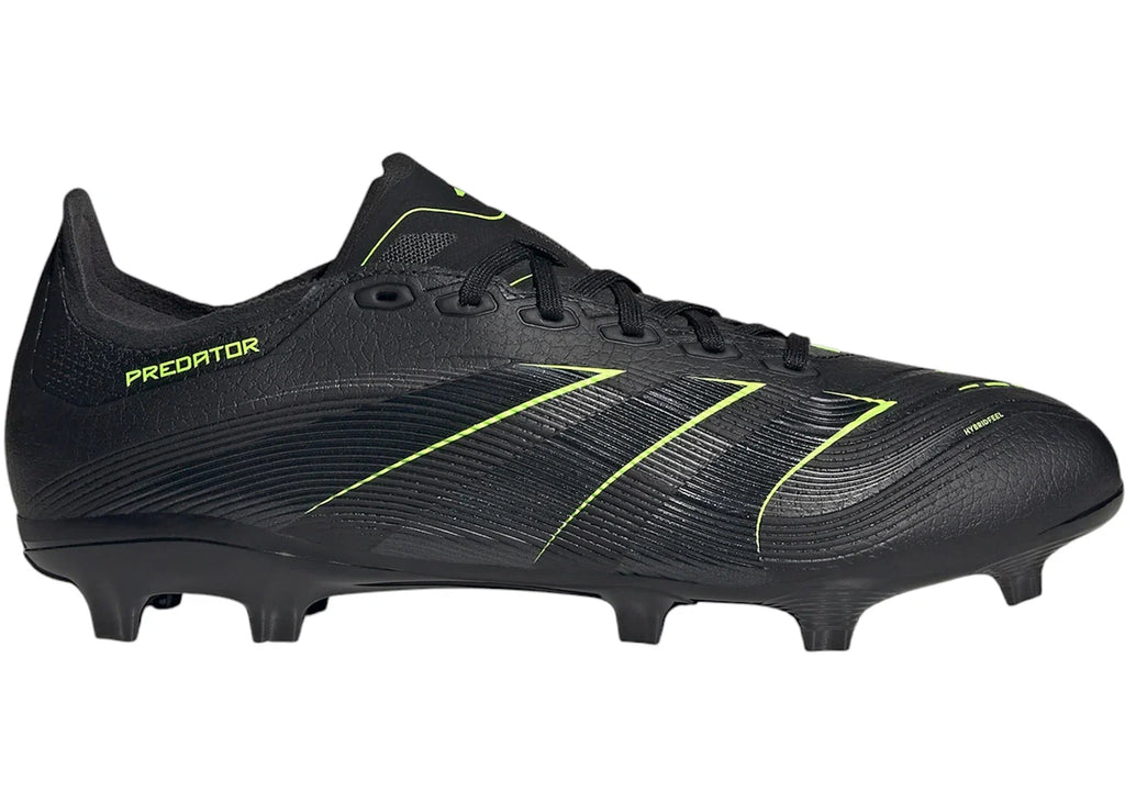 adidas Predator League FG/MG Core Black Carbon Lucid Lemon